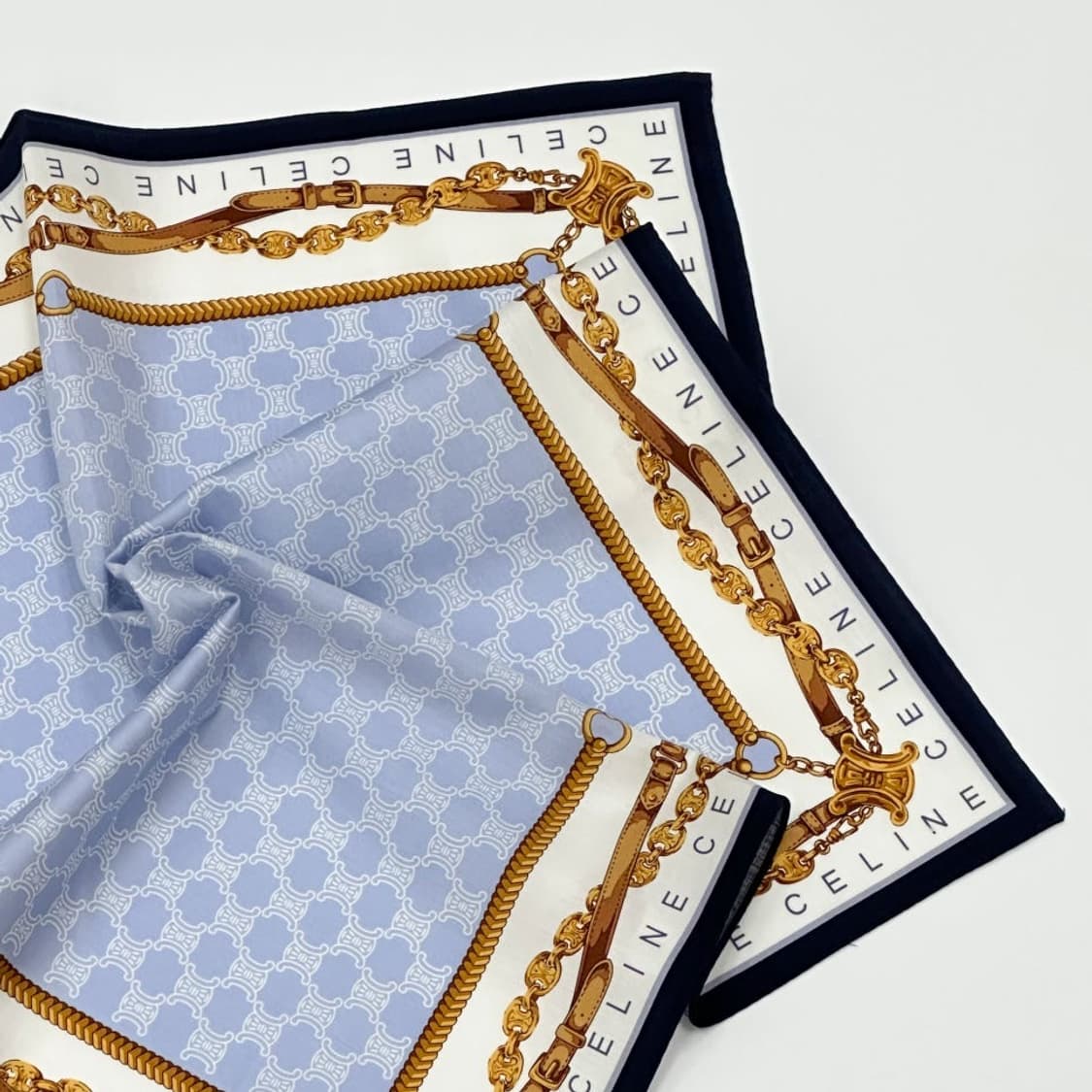 (새상품) celine / 셀린느 쁘띠스카프 손수건 상품이미지1