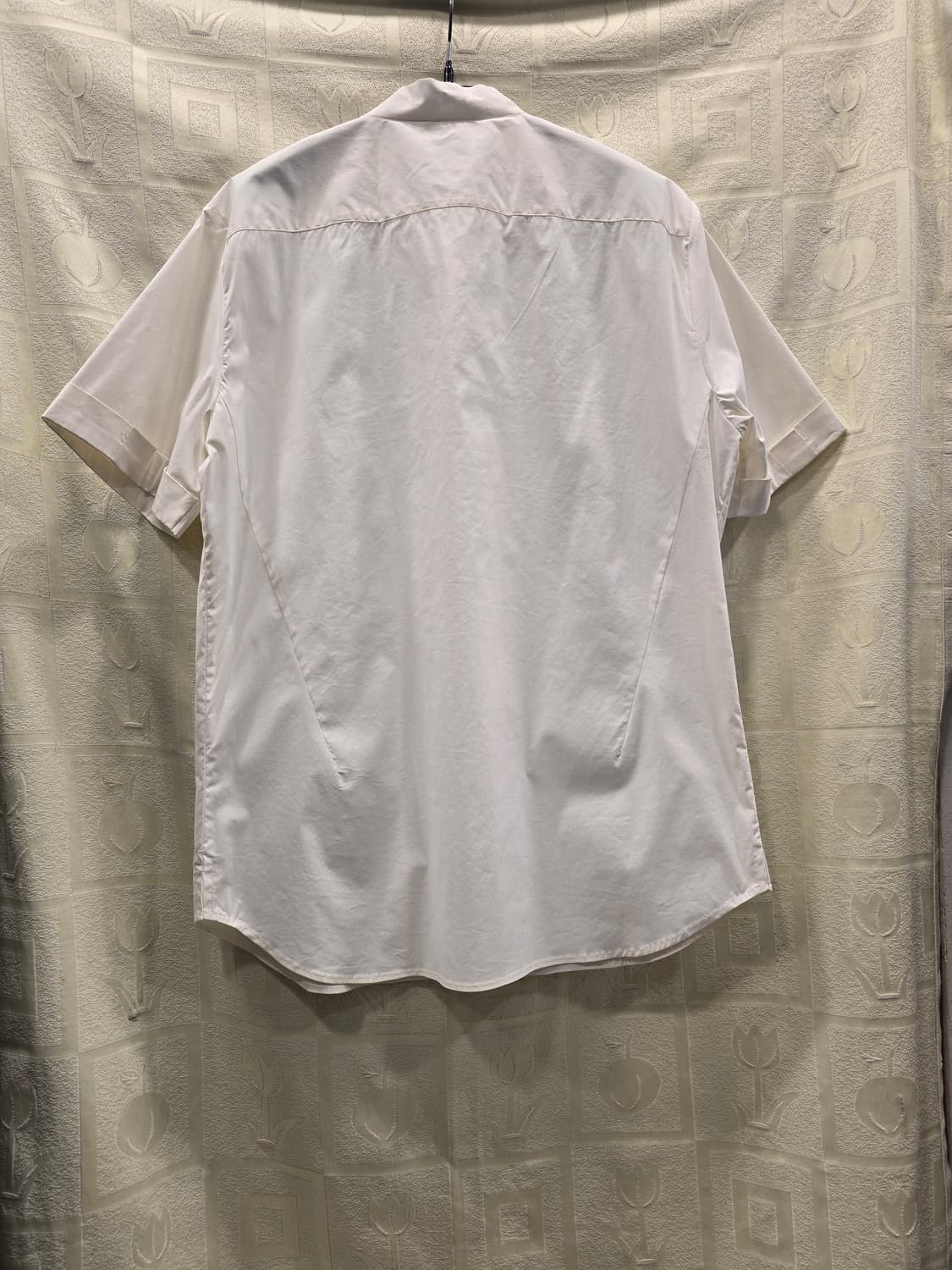 시스템옴므 SYSTEM 남성 화이트 반팔 셔츠 105~110 상품이미지5