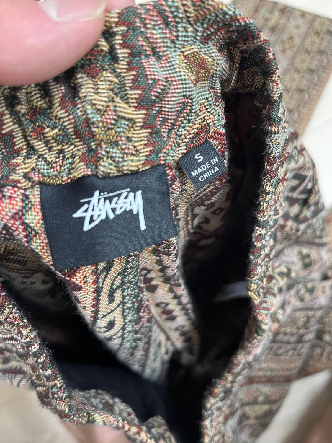Stussy 스투시 자카드 팬츠 상품이미지4