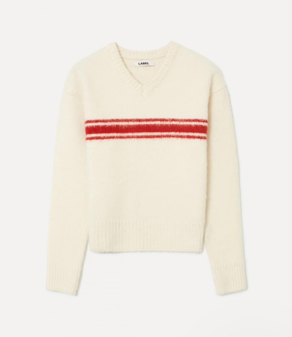 새상품 라벨아카이브 브이넥 스웨터 니트 아이보리 2사이즈 상품이미지1