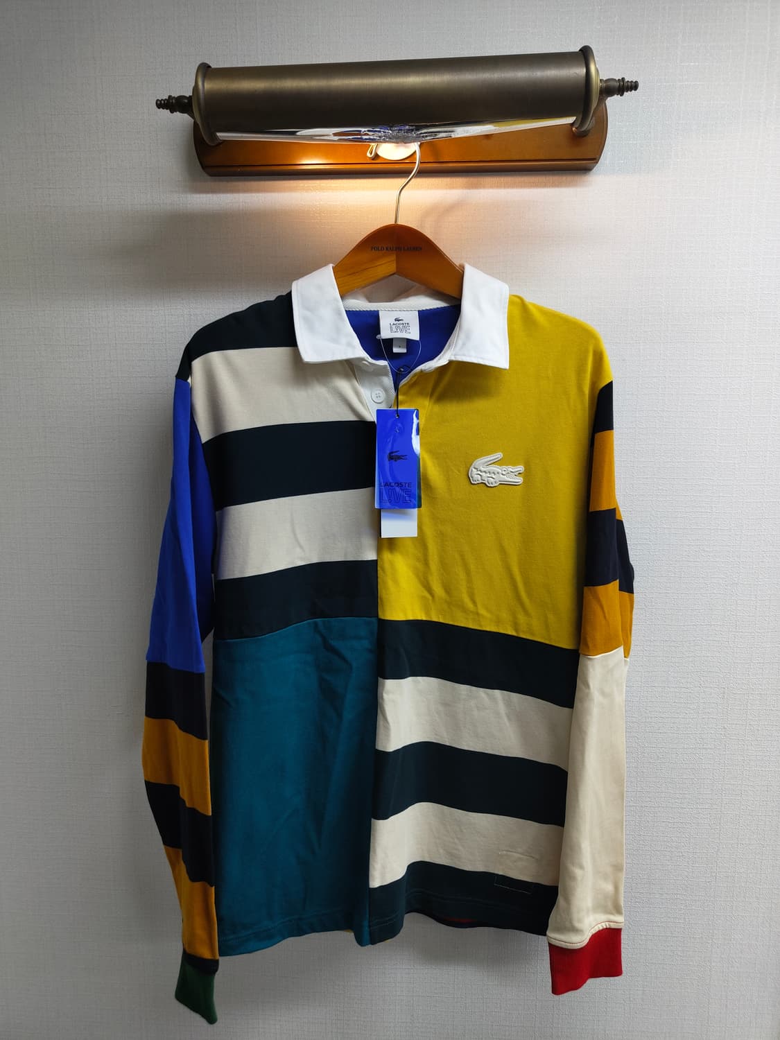 S/100)Lacoste L!VE 라코스테  럭비 PK셔츠 팝니다 상품이미지1