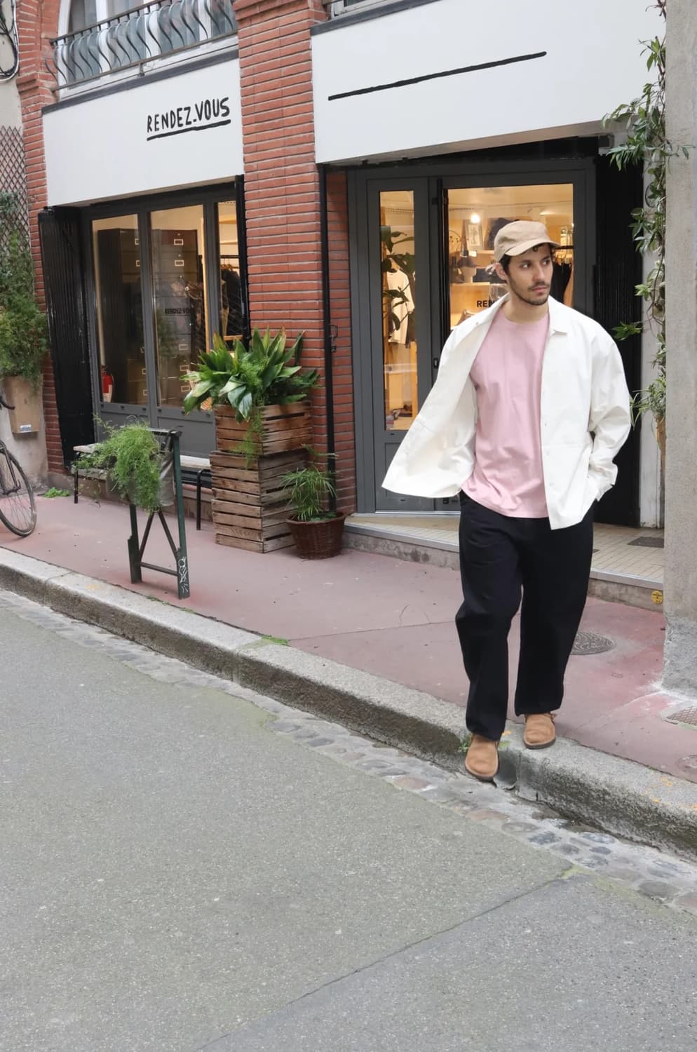 Mantle waxed pants S 상품이미지1