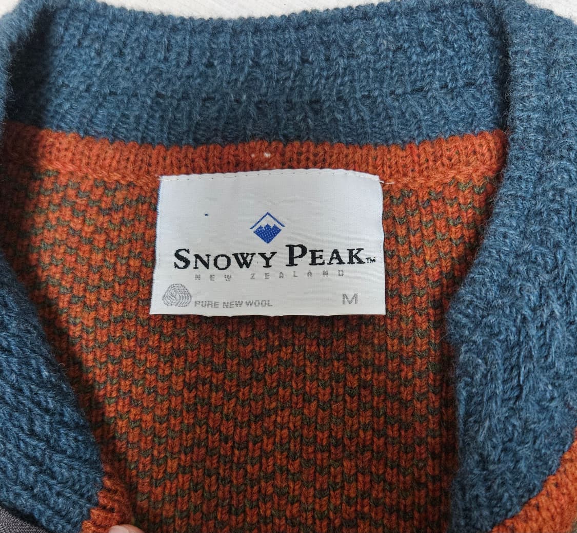 뉴질랜드 스노위피크 빈티지 반집업 니트/에스닉 나바호 상품이미지5