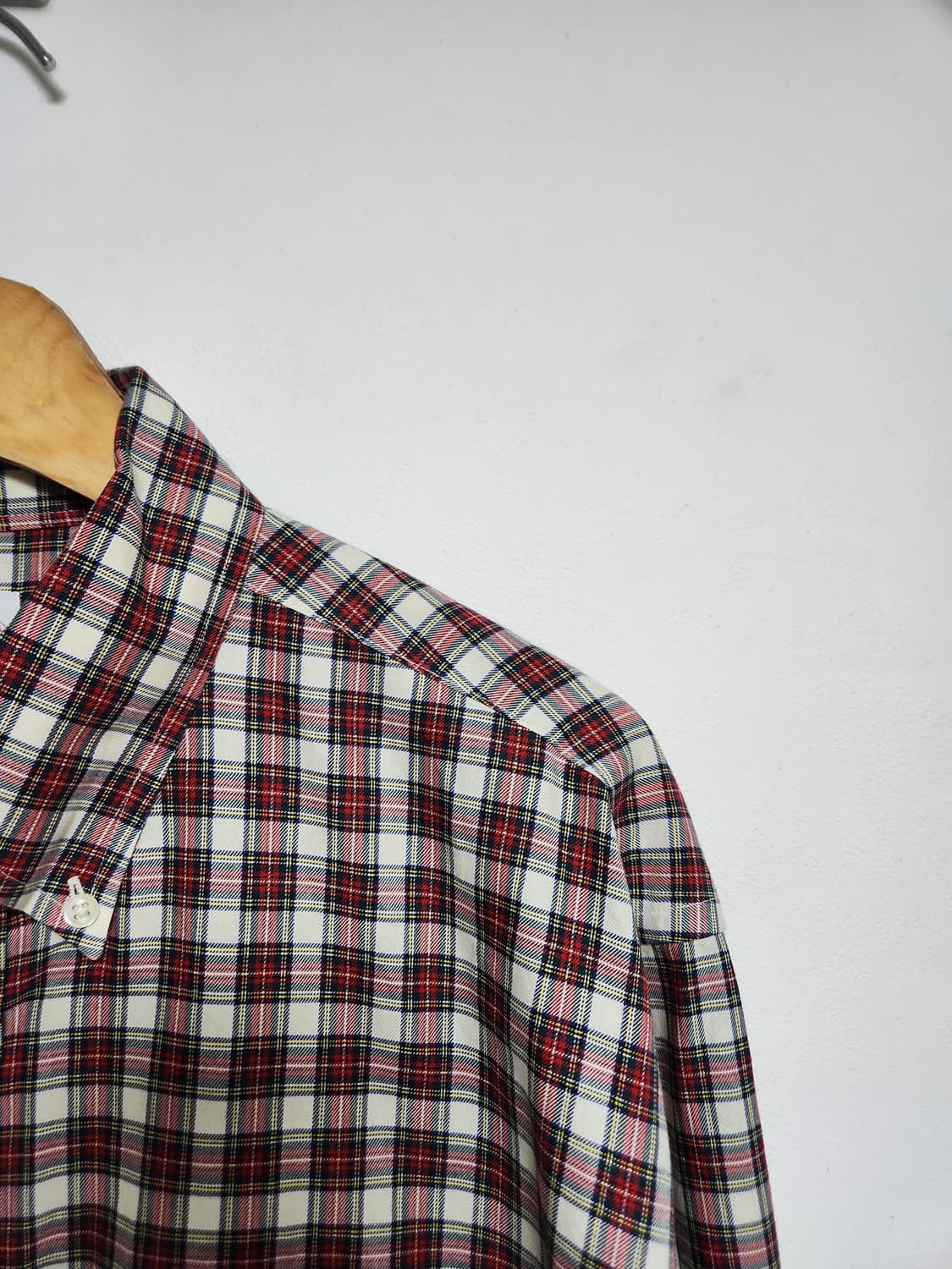 브룩스브라더스 체크 셔츠 L - S101 상품이미지3