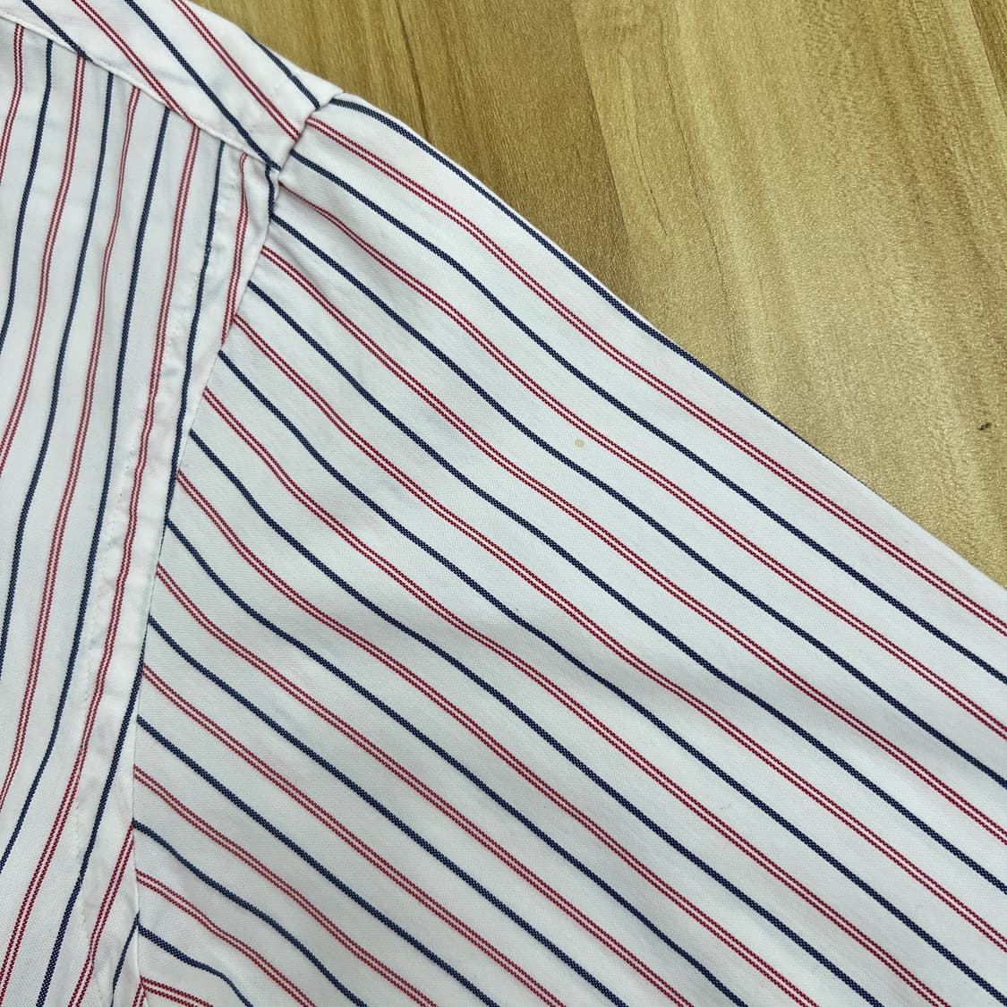 폴로 랄프로렌 스트라이프 버튼다운 반팔 셔츠 L 상품이미지9