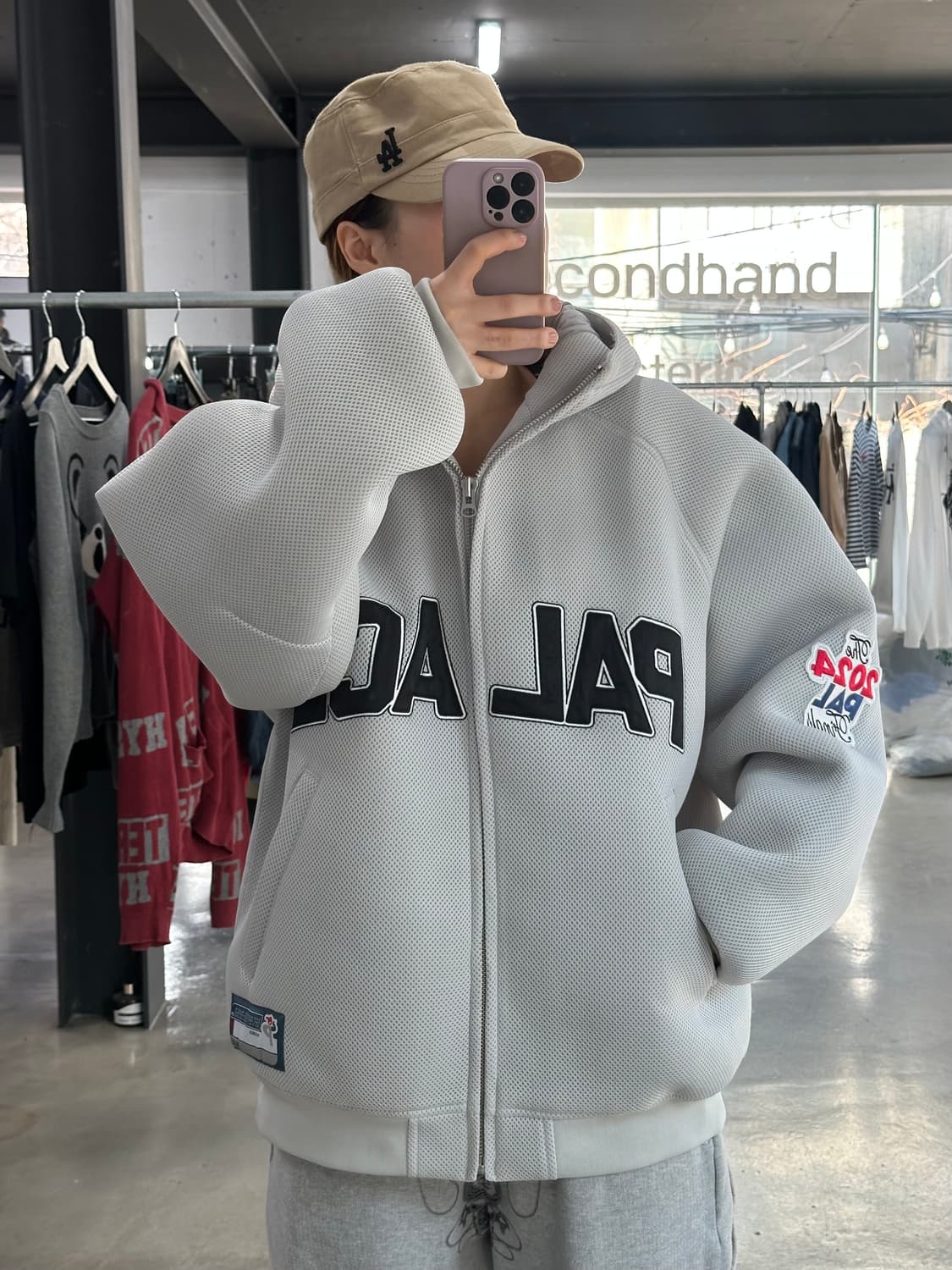 팔라스 24SS 메셔자켓 아크틱그레이  상품이미지1