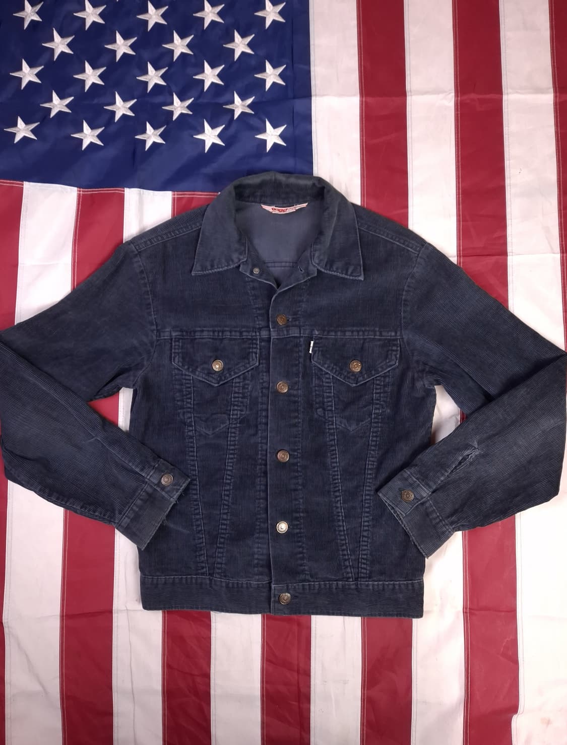 오리지날 미국제조 80's 리바이스 코듀로이 트러커자켓 상품이미지1