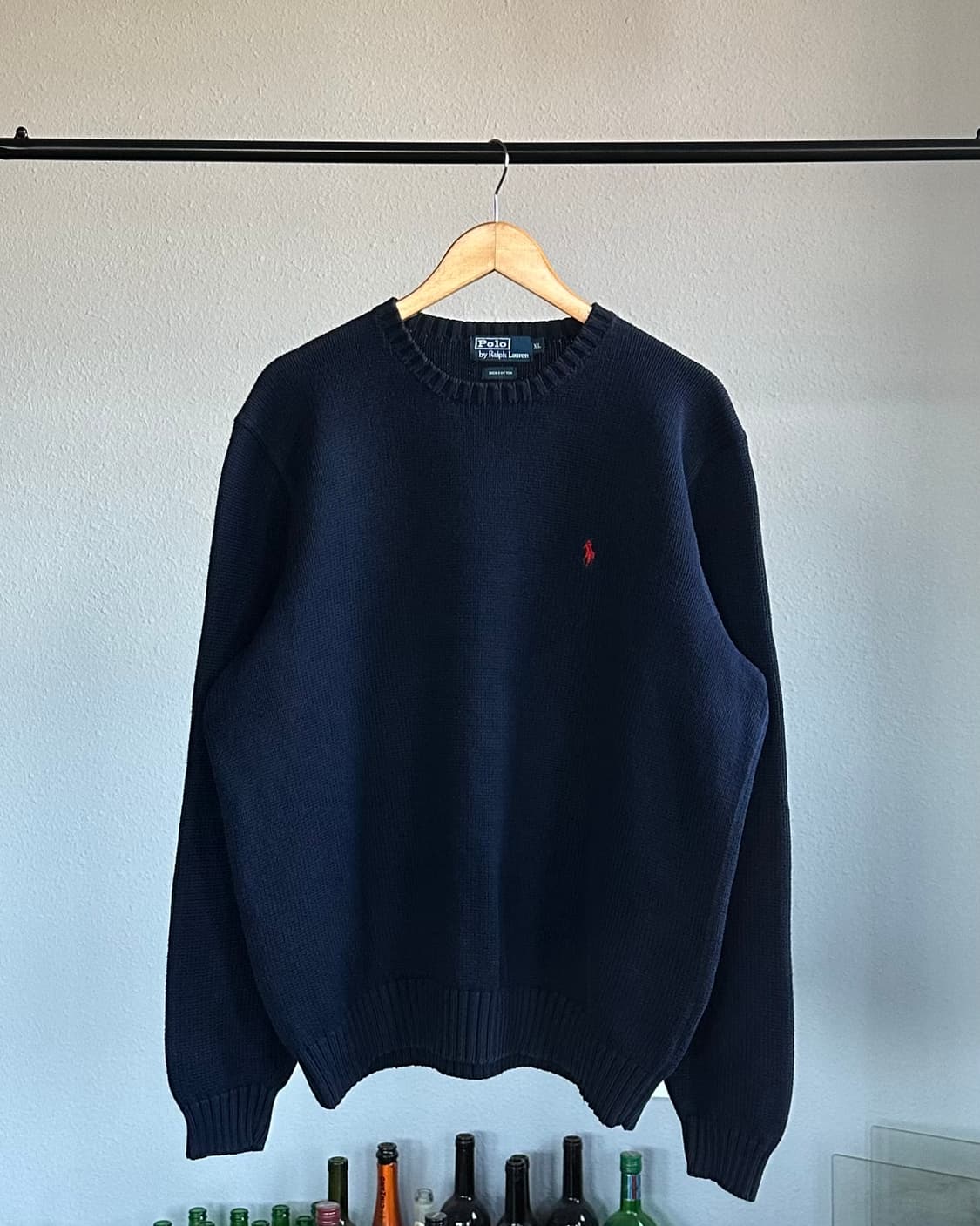 [XL]폴로 랄프로렌 네이비 니트 스웨터  상품이미지1
