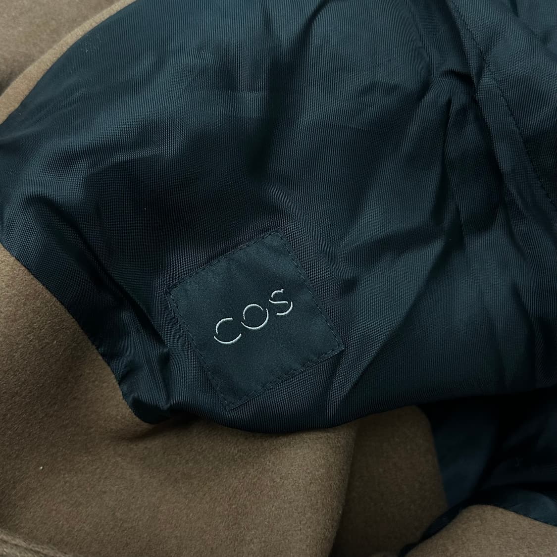 COS 코스 히든버튼 울 캐시미어 코트 상품이미지6