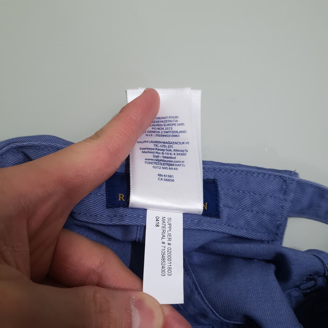 OS) 폴로 랄프로렌 신형 포니 미니멀 볼캡 워시드 블루 상품이미지10