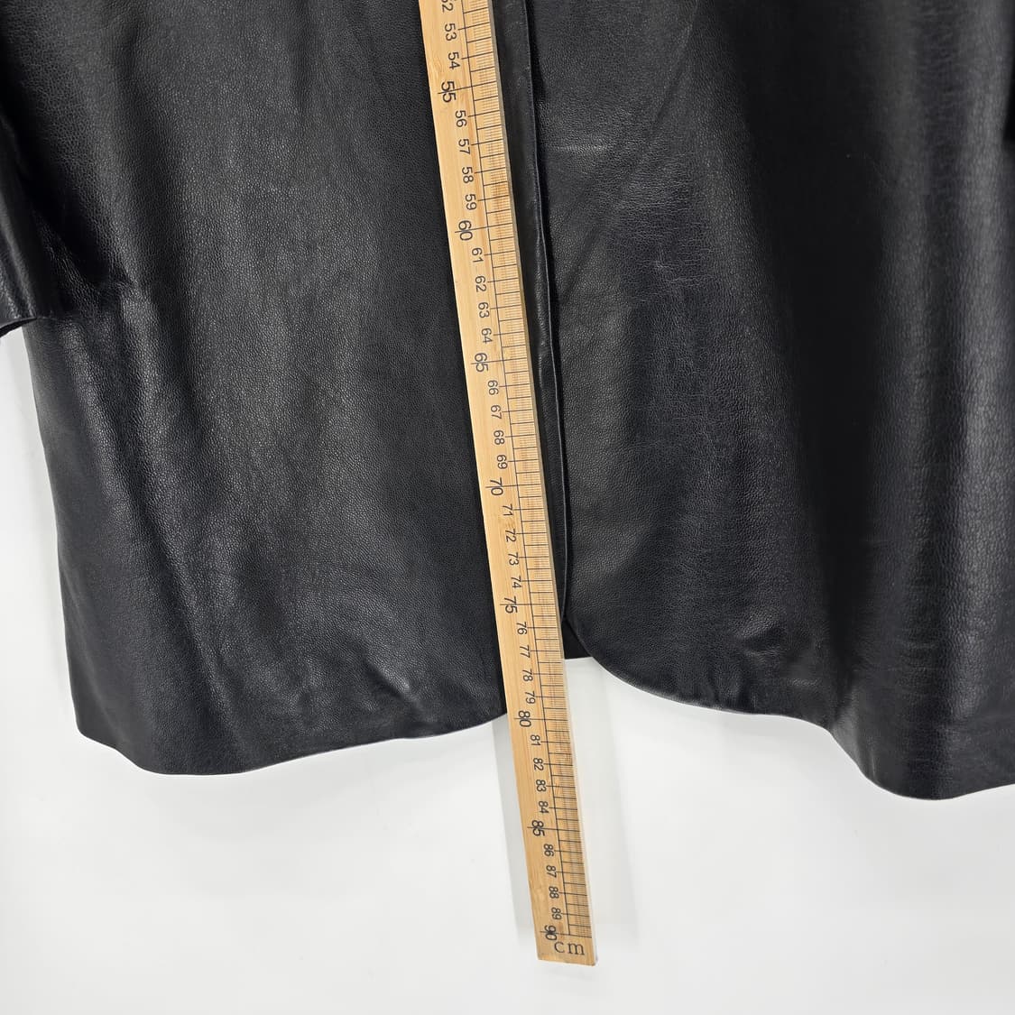 Imime 블랙 양 가죽 코트 56 *사용감 확인*  상품이미지6