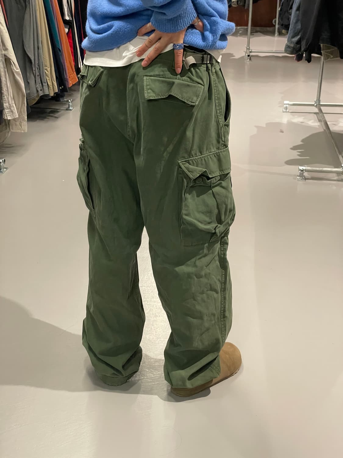 빈티지 유틸리티 카고 벌룬 팬츠 상품이미지2
