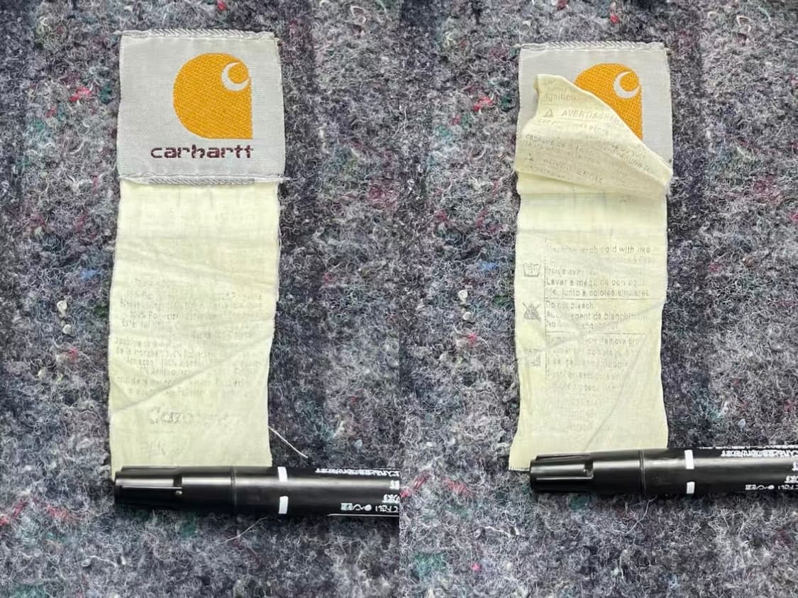 Vintage Carhartt J01 BLK Detroit Jacket 상품이미지9