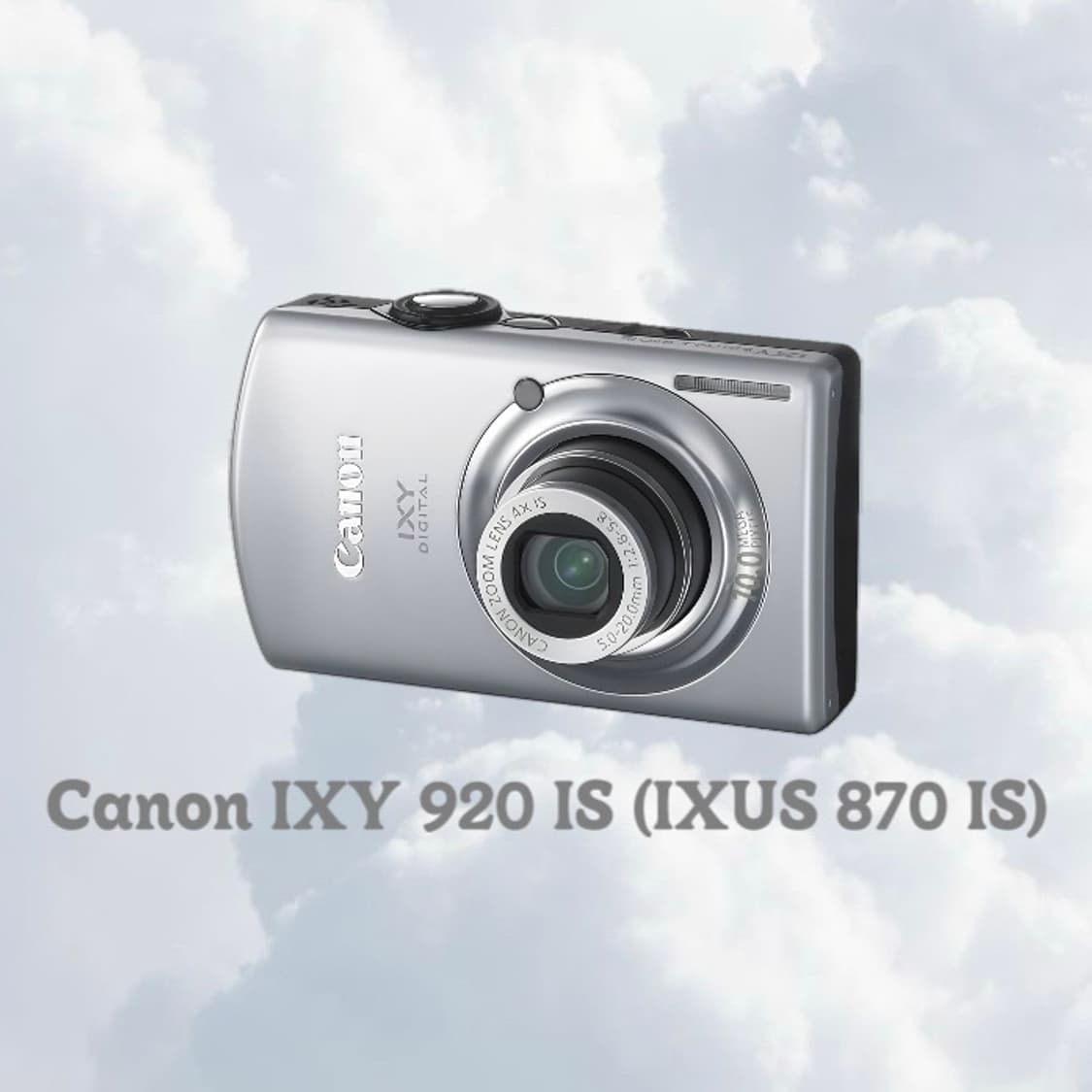 [*세은디카💖/작례⭕️] 캐논 IXY920IS (IXUS870IS)디카 상품이미지1