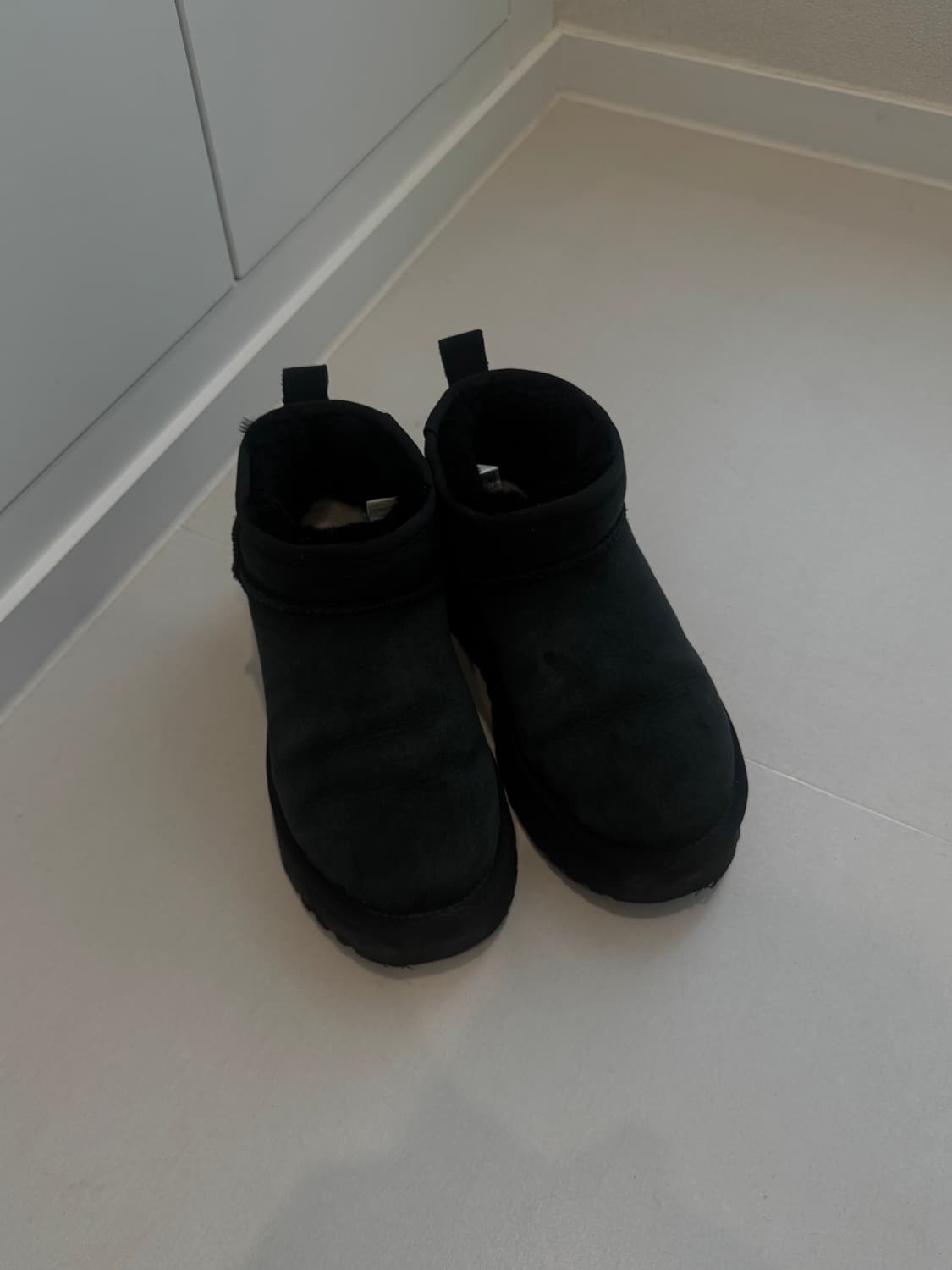 어그 부츠 플랫폼 블랙 230 235 상품이미지3