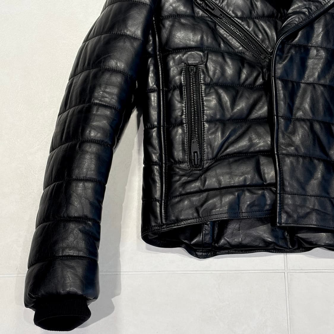 알렉산더왕xH&M 레더 라이더 패딩자켓(90) 상품이미지2