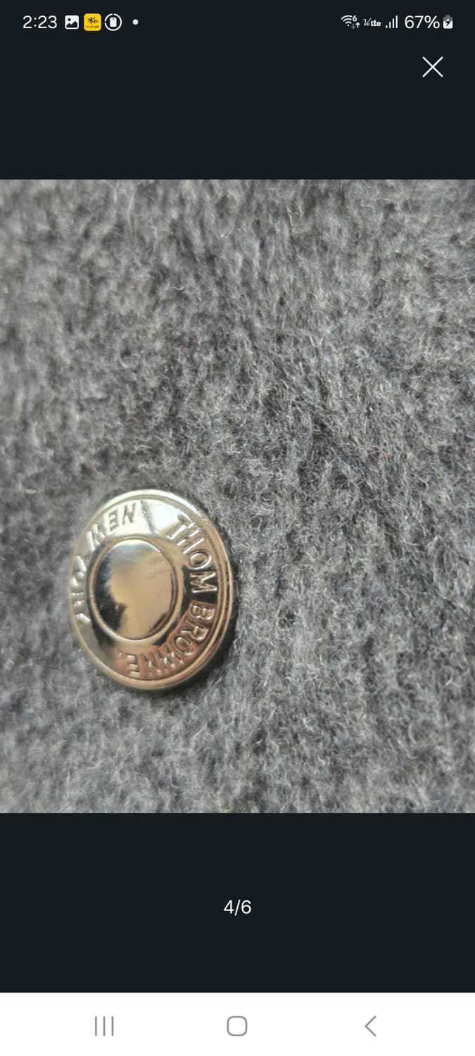 톰브라운봄버자켓.  L/XL 상품이미지4