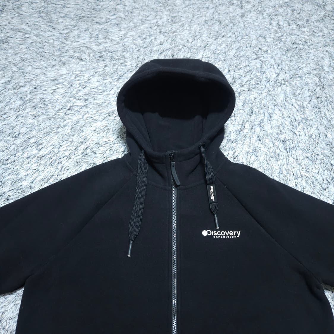 디스커버리) M 남자 뽀글이 기모후드집업 / 왕눈이샵 상품이미지3