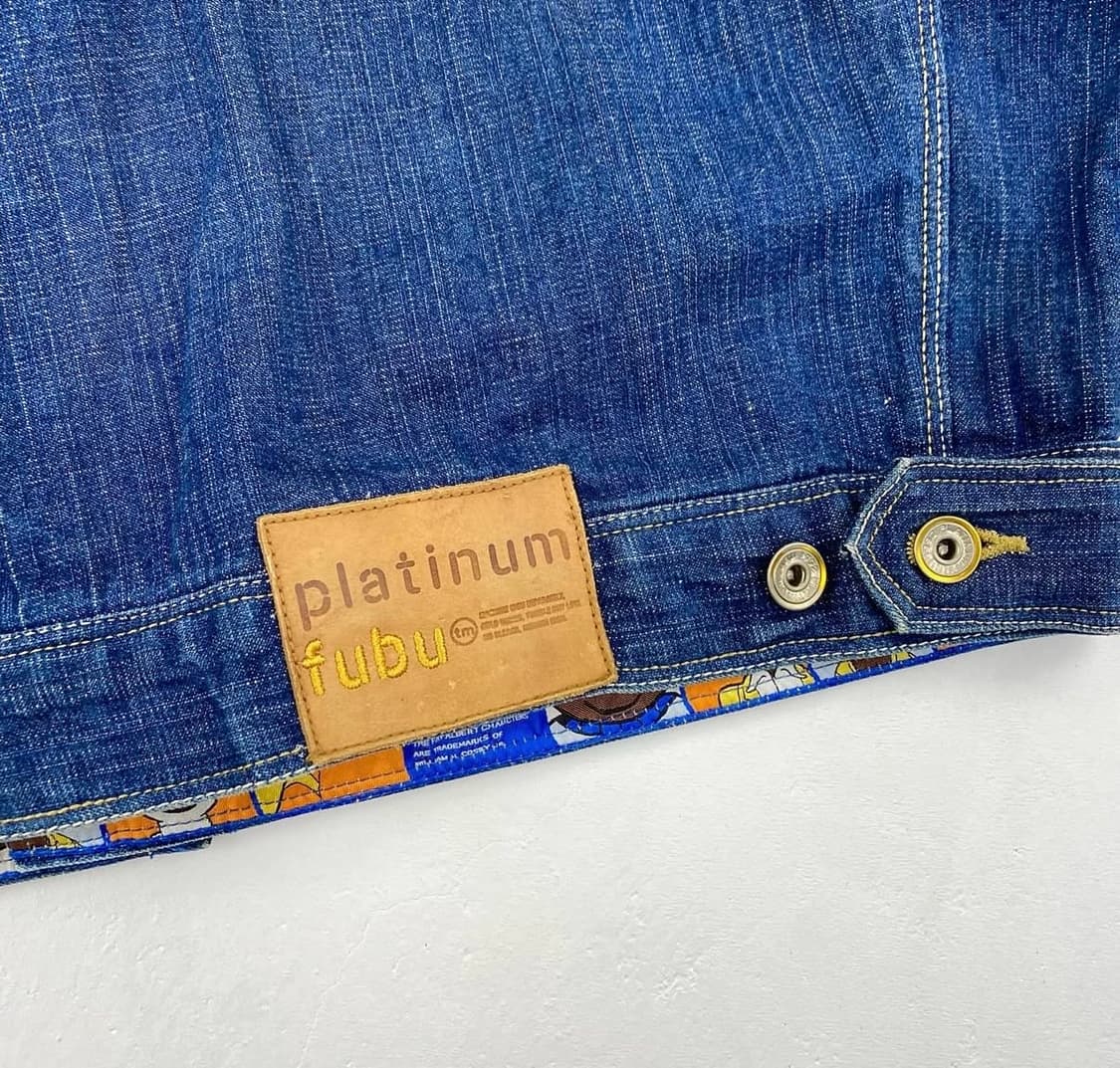 00s Fubu 빅로고 올드스쿨 데님 자켓(105) 상품이미지6