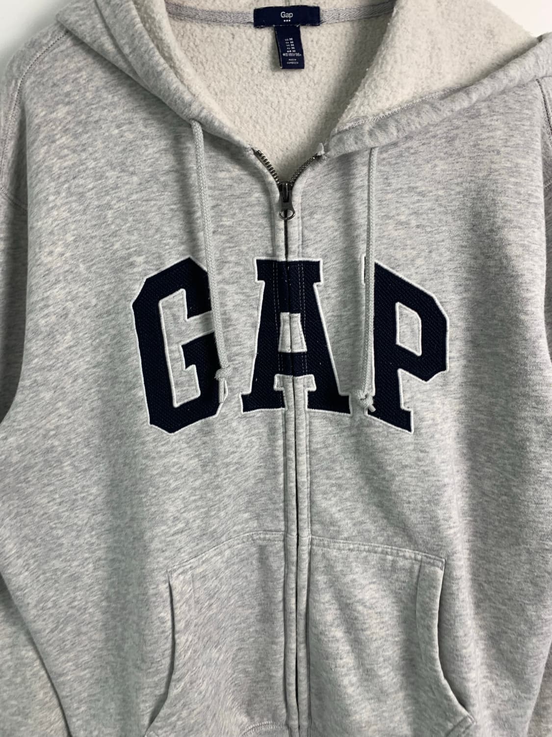 Gap 갭 그레이 후드집업 상품이미지4