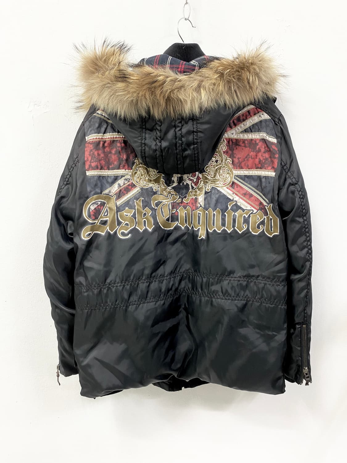 [ASK] 에스크 유니언잭 영국기 울프죠 패딩 상품이미지6