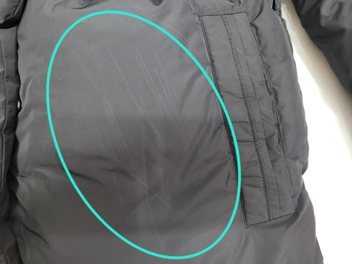 SISLEY 시슬리 폭스퍼 후드 다운 롱 패딩 / 여 42 (90)
 상품이미지7