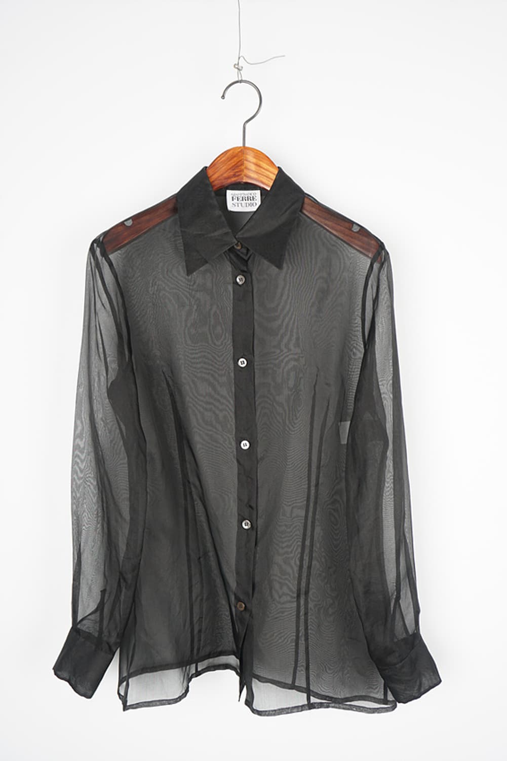 GIANFRANCO FERRE STUDIO seethrough shirt 상품이미지1