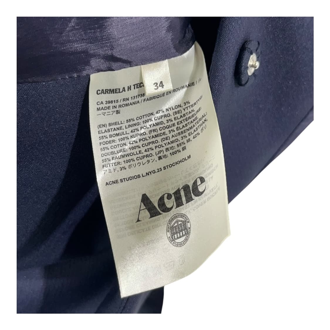 [Acne Studios] 아크네스튜디오 테일러드 스트랩 포멀 베스트 상품이미지6