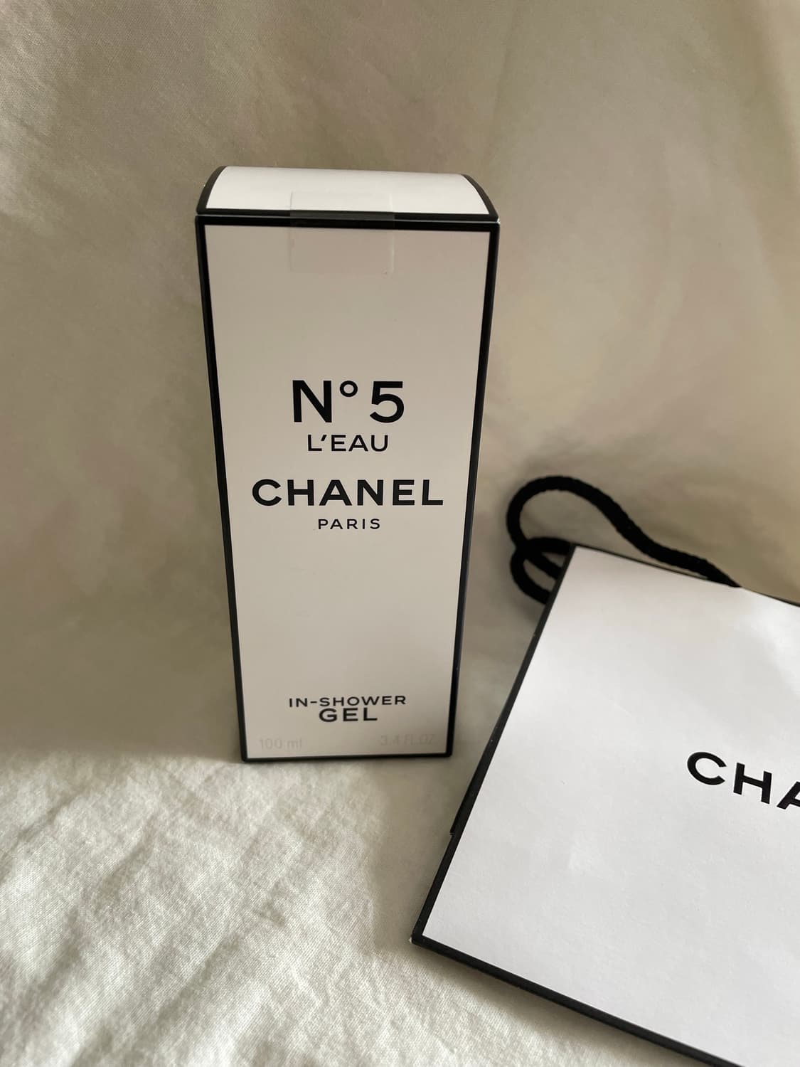 [백화점미개봉]샤넬 넘버5 로 인 샤워젤 100ml 국문 새상품 퍼퓸x 상품이미지1