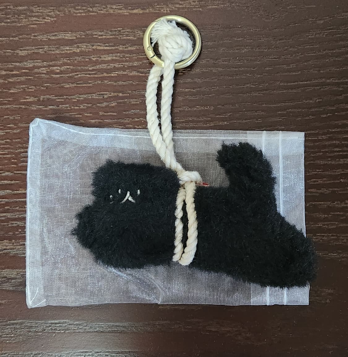 abfab 명태 고양이 액막이 키링 상품이미지3