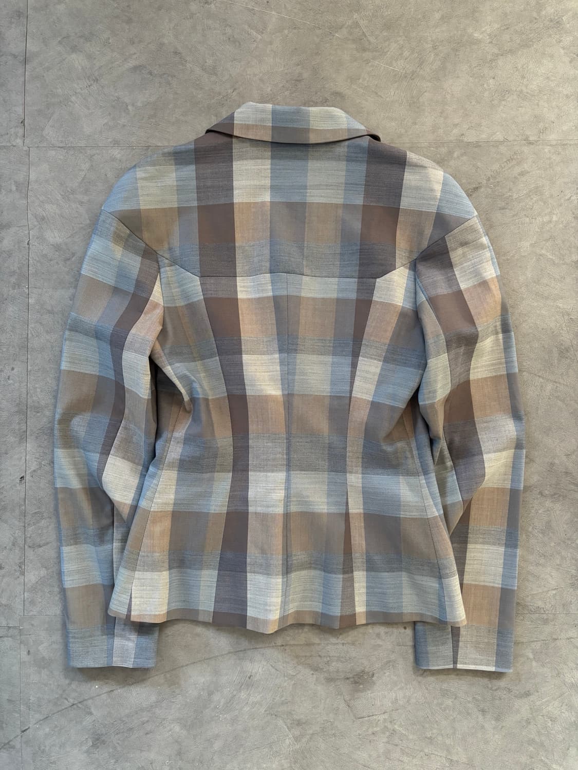 Vivienne Westwood 비비안웨스트우드 레드라벨 체크 싱글 자켓 상품이미지9