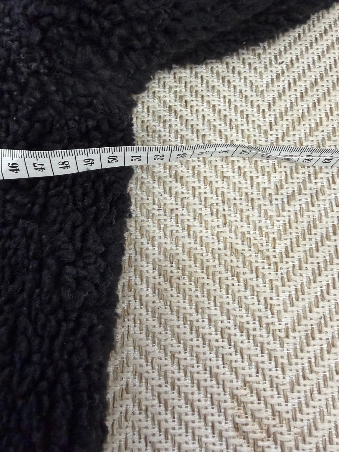 정품) 디스커버리 검정색 뽀글이 후리스 집업 90 상품이미지8