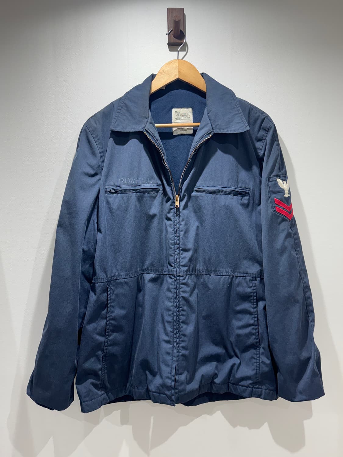 80s USN 미해군 유틸리티 자켓 42L 상품이미지1