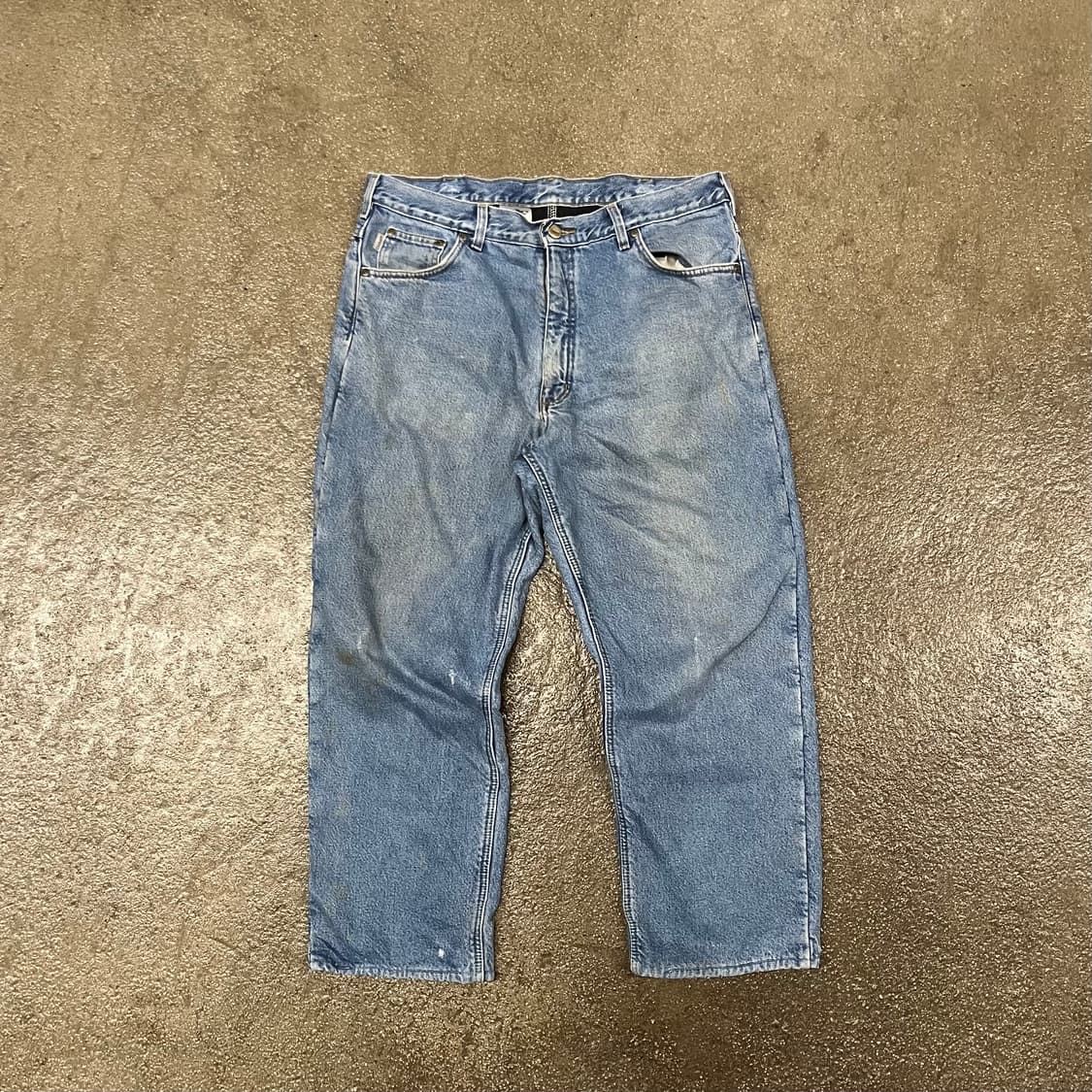 칼하트 플리스 라인드 데님 팬츠 (38“) 상품이미지2