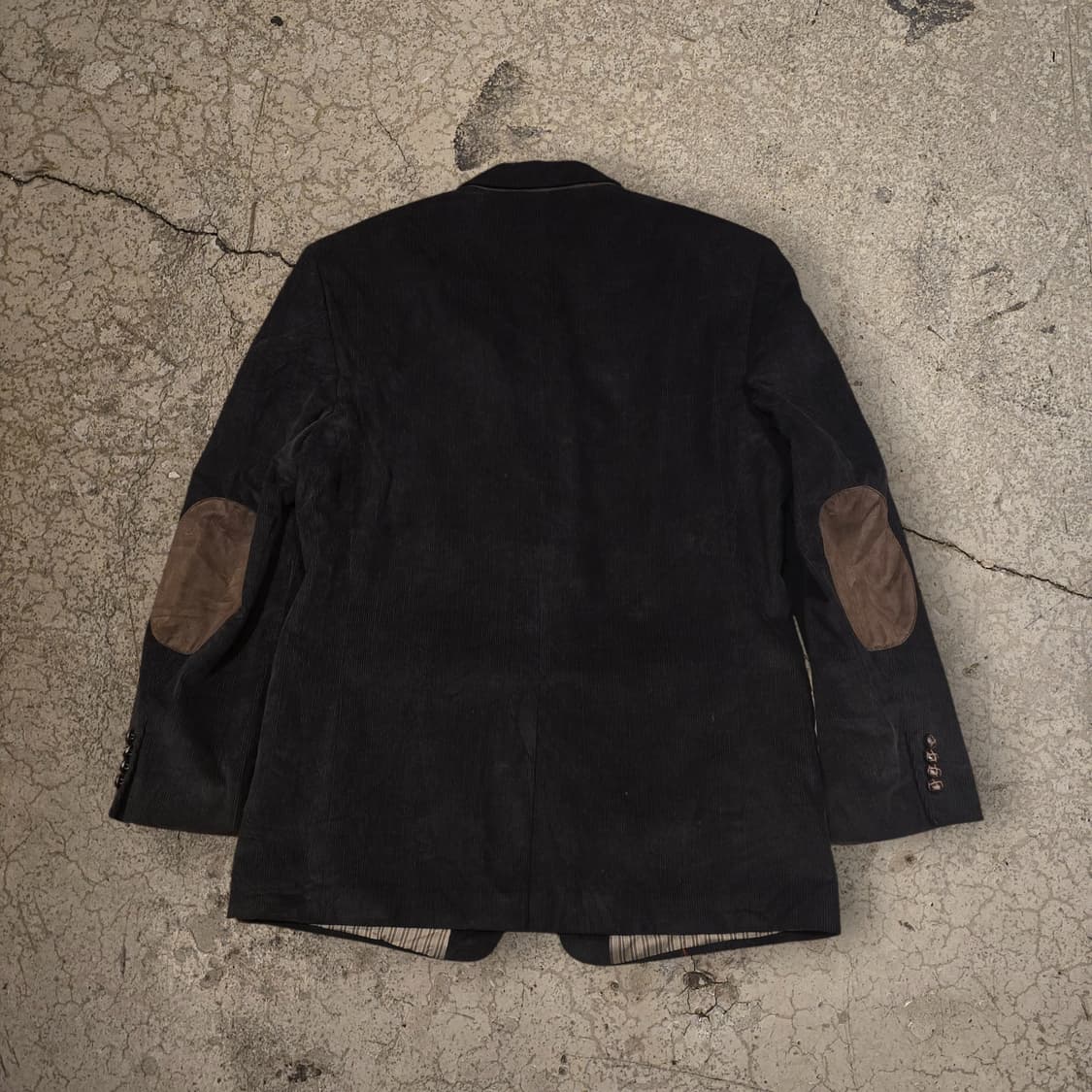 CHAPS 블랙 코듀로이 엘보패치 블레이저 상품이미지8