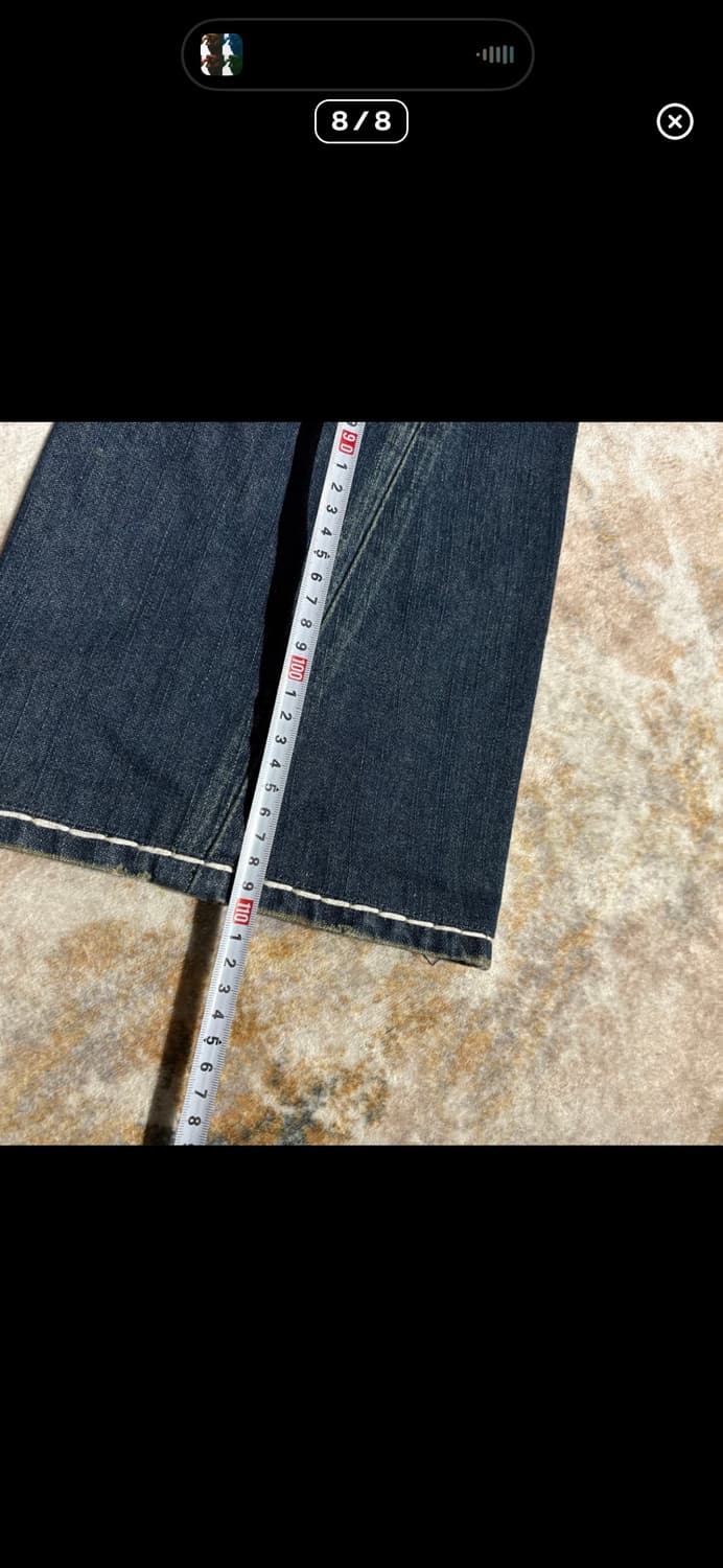 트루릴리젼 빈티지 부츠컷 데님 (실측사진에나옴) 상품이미지7