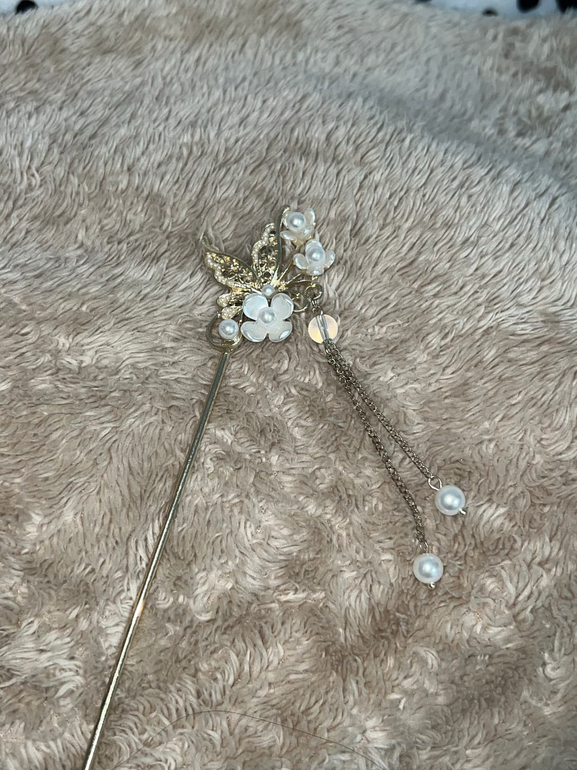 레테 오리엔탈 동양풍 나비 페어리 비녀 상품이미지2