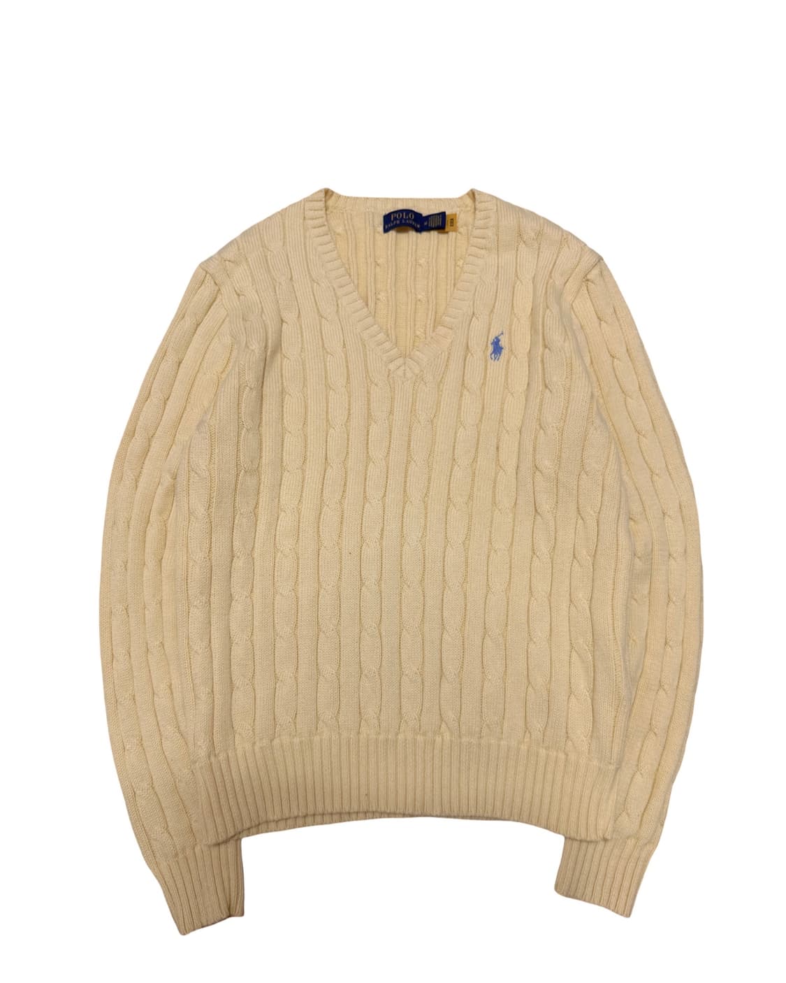 폴로 신형 qr택 케이블 니트 상품이미지1