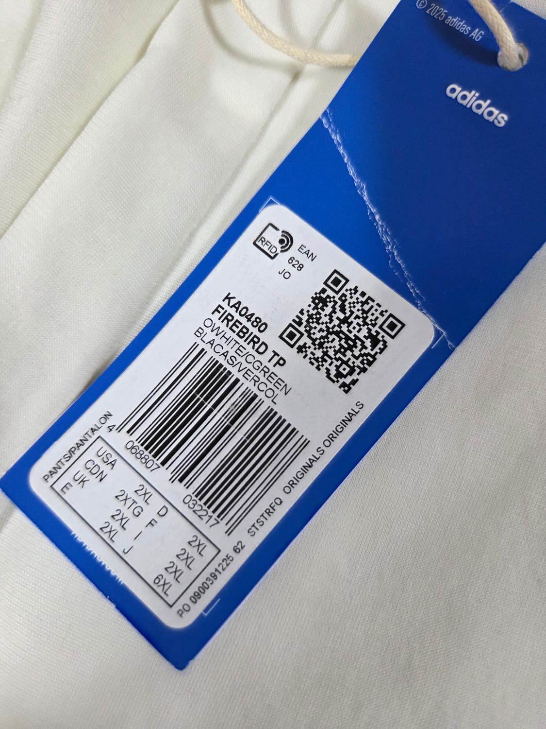 빅사이즈 아디다스 클래식 트랙 팬츠 KA0480 6xl 상품이미지5