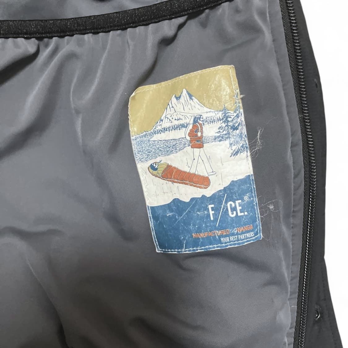 F/CE x  NANGA x BEAMS LIGHTS 난가 n3b 다운자켓 상품이미지5