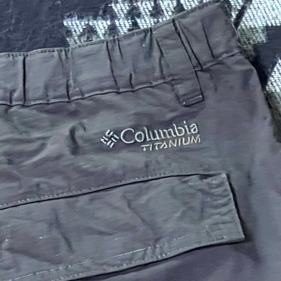 콜롬비아 고프코어 카고팬츠 블랙 상품이미지6