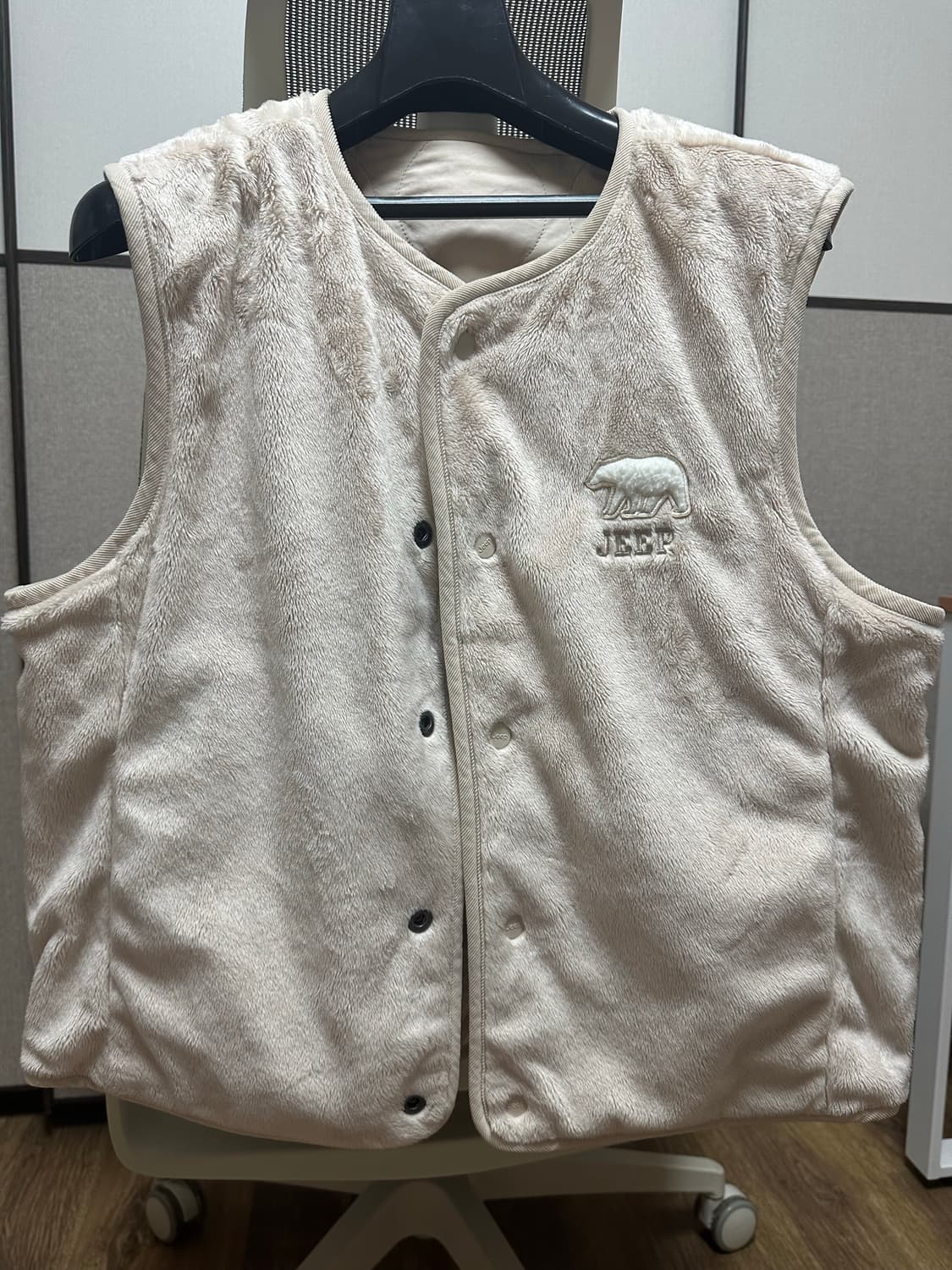 Jeep 양면 리버시블 조끼 M 상품이미지4