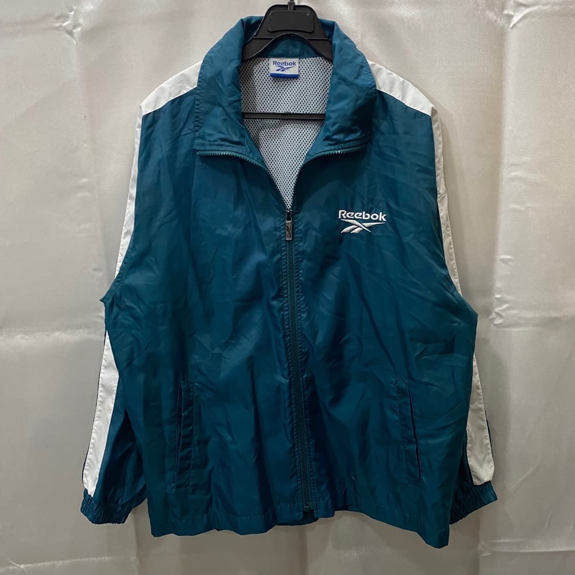 리복 청록 올드스쿨 윈드브레이커 상품이미지2