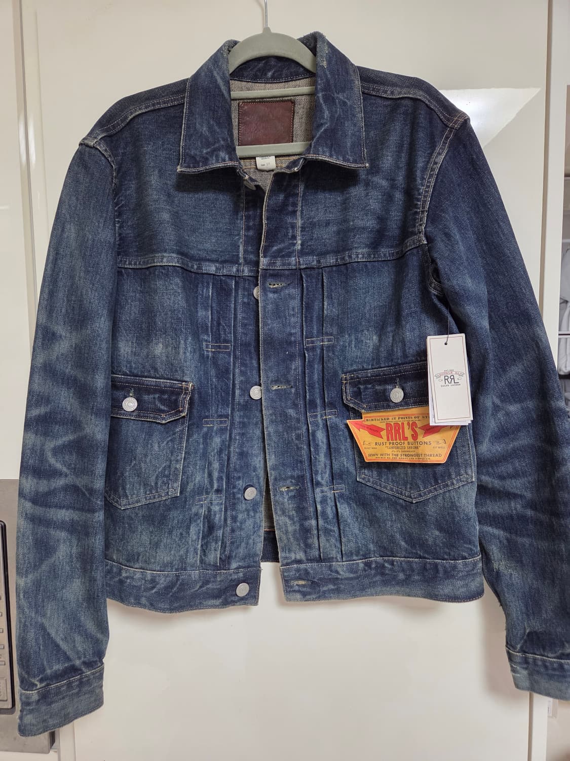 RRL 더블알엘 웨스트뷰 데님 자켓 S 사이즈 새 상품 상품이미지1
