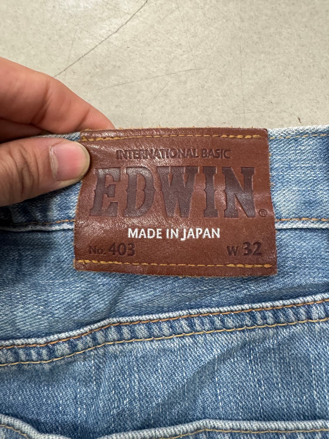 에드윈 제팬 데님 32 상품이미지6