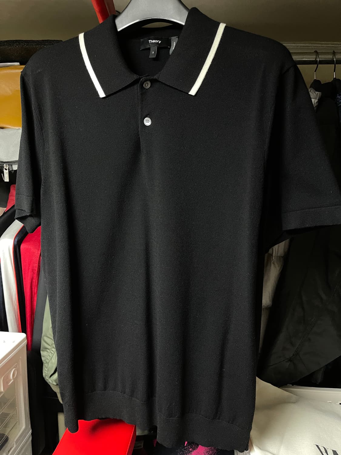 띠어리 피케 티셔츠 폴로 티셔츠 상품이미지1