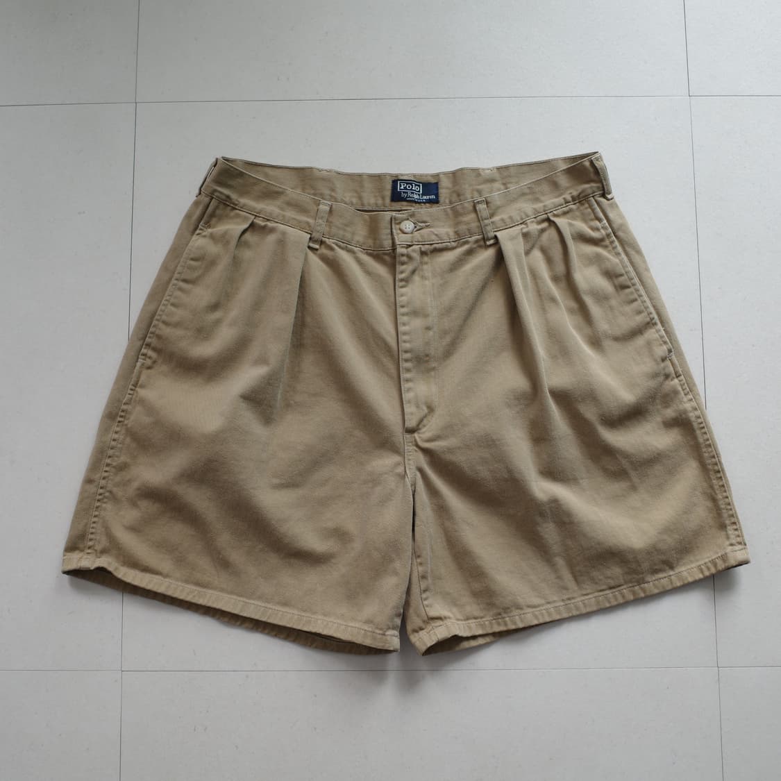 90s 폴로 랄프로렌 MADE IN USA 어센틱 사각탭 치노 반바지 상품이미지2