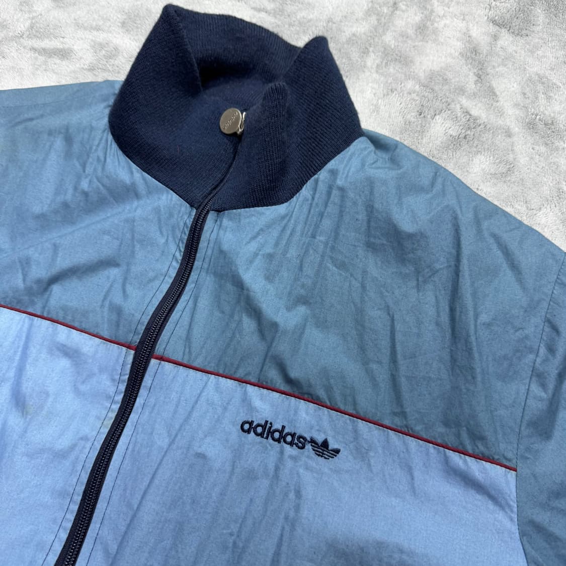 00s 아디다스 빈티지 블루종 바람막이 상품이미지2