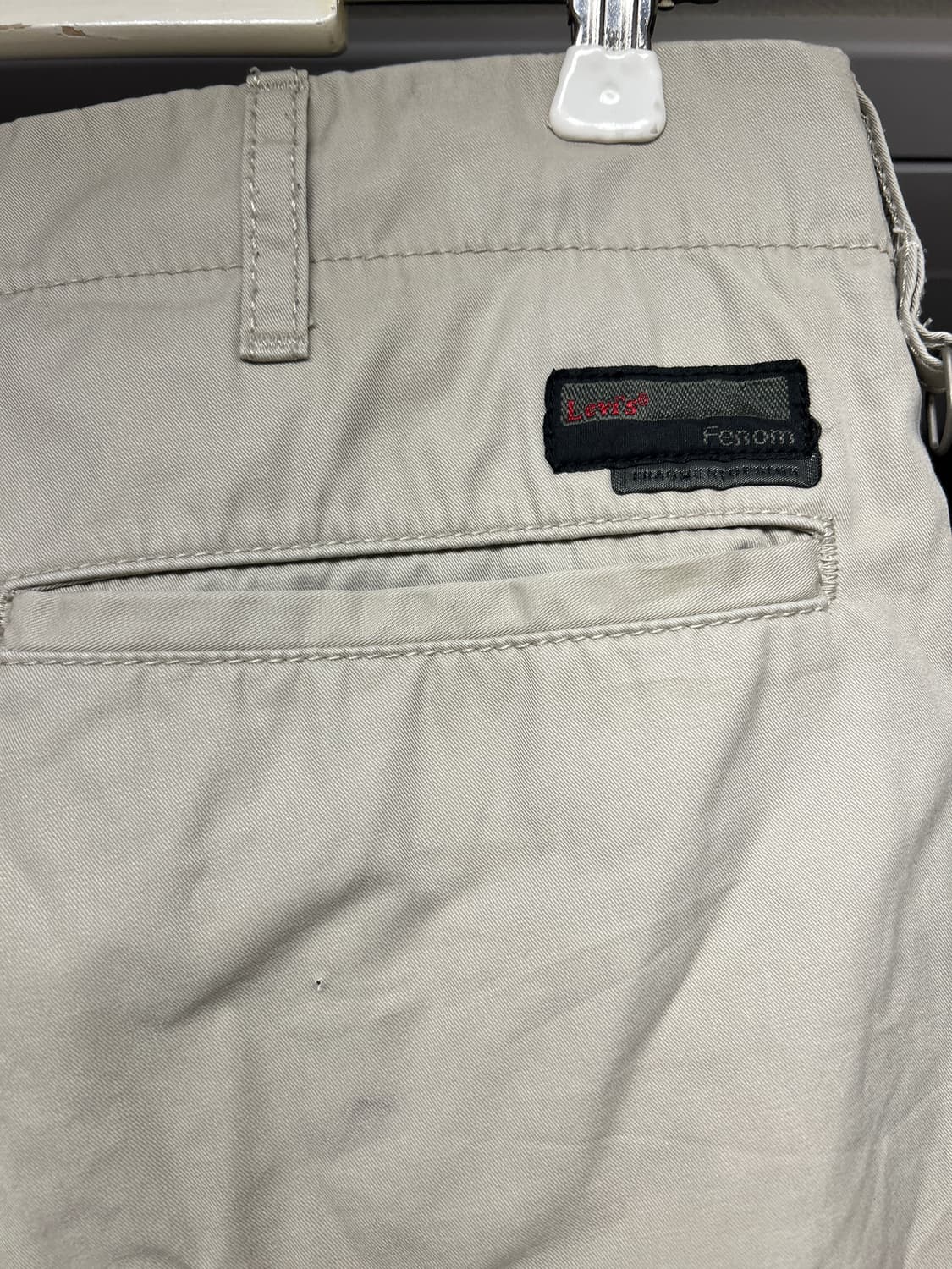 후지와라 히로시 x 리바이스 페놈 베이지 쇼츠 L 상품이미지6