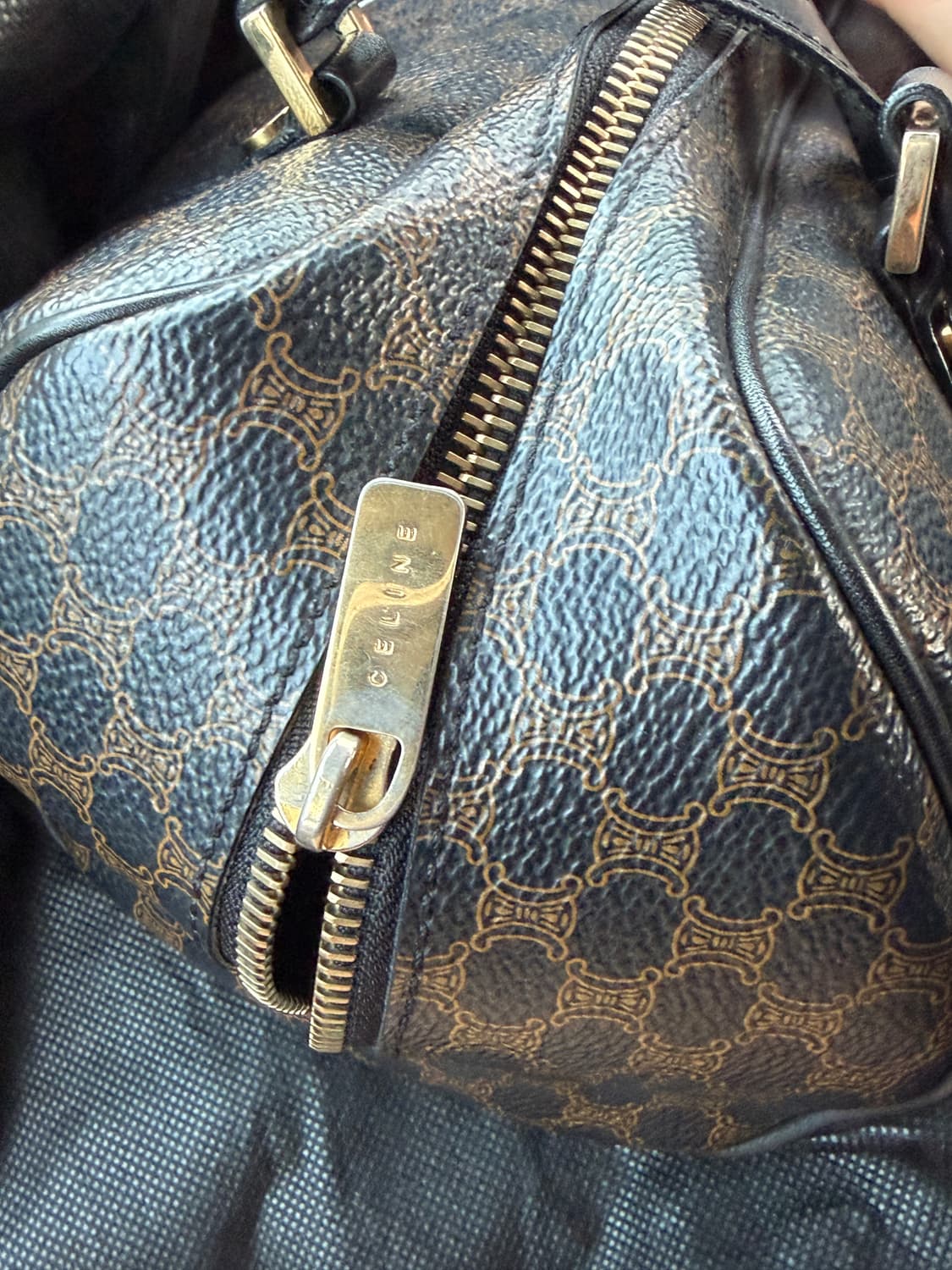 올드셀린 블랙 마카담 볼링백 상품이미지5